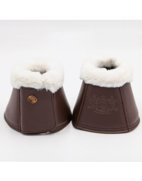 Royal Equestrian Premium Bell Boots Chocolate 
