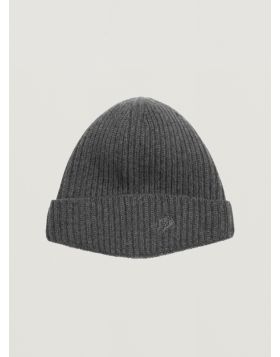 Miasuki PANSY Cashmere Beanie-Steel Grey-One Size