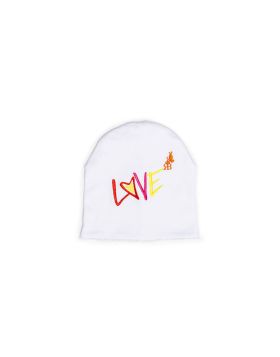 RB Royal Baby Organic Cotton Beanie Hat Super Soft Infant Cap (Love)