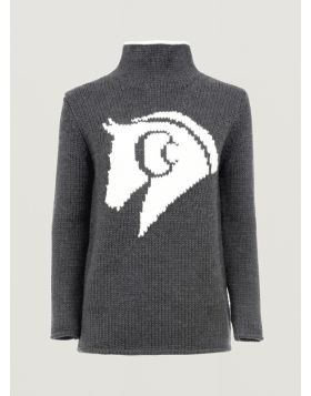 Miasuki SASSY Chunky-Knit Merino Wool Sweater